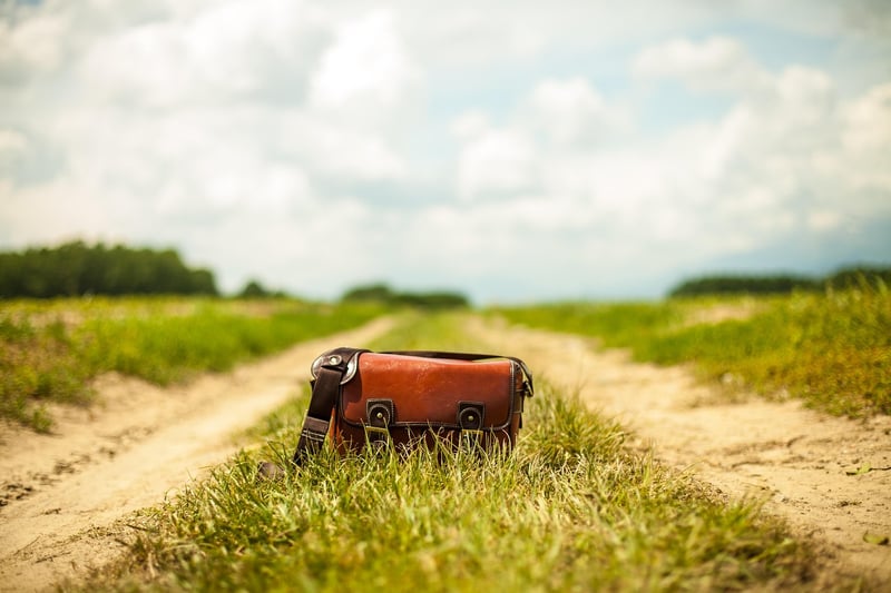 Upcycled Leather Tote Bag